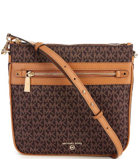 michael kors jet set monogram large|Michael Kors jet set blue.